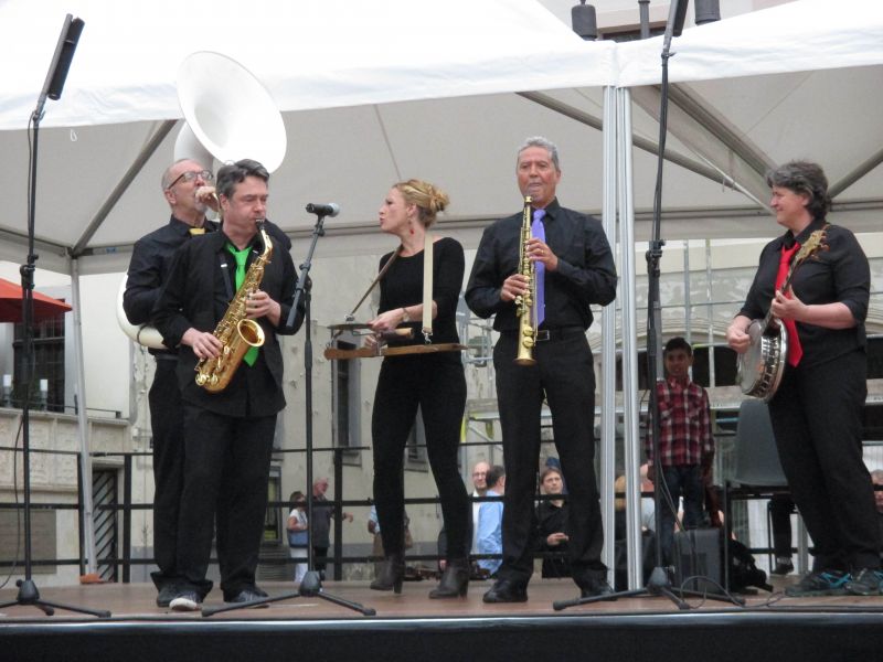 Jazz-contest in the context of Weimarer Dreieck during the Fête de la Musique